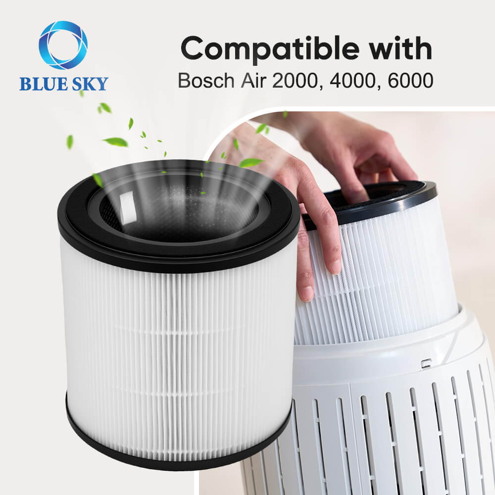 3-in-1 HEPA Filter Activated Carbon Filter Replacement for Bosch Air 2000 Air Purifier Замена фильтра HEPA 3-в-1 с активированным углем для очистителя воздуха Bosch Air 2000