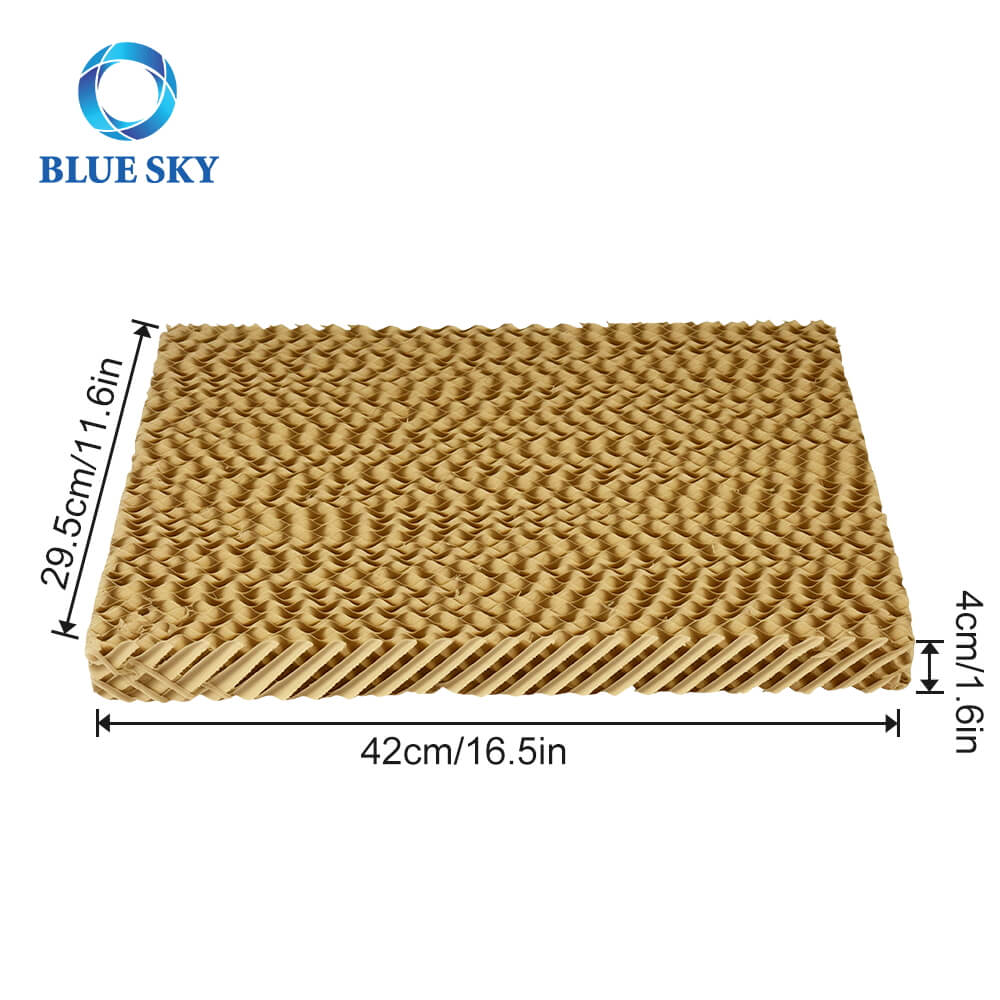 Size of Universal Evaporative Cooler Pads Compatible with All Brands Размер универсальных испарительных прохладных прокладок, совместимых со всеми брендами