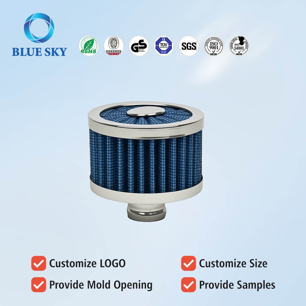 23MM High Flow Air Filter Cold Breather Turbo Vent Cleaner Crankcase Vent Cover Mini Breather Filters Motorcycle Air Filter Воздушный фильтр мотоцикла Воздушный фильтр с высоким расходом 23 мм Холодный сапун Турбо-вентиляционный очиститель Крышка вентиляционного отверстия картера Мини-сапуны Воздушный фильтр для мотоцикла Воздушный фильтр