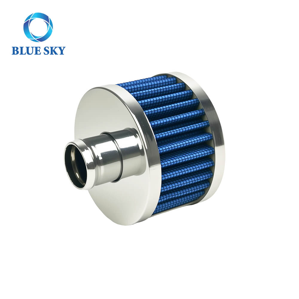 23mm High Flow Air Filter Cold Breather Turbo Vent Cleaner Crankcase Vent Cover Mini Breather Filter Motorcycle AIr Filter с высоким расходом 23 мм Холодный сапун Турбо-очиститель вентиляционного отверстия Крышка вентиляционного отверстия картера Мини-воздушный фильтр Воздушный фильтр мотоцикла