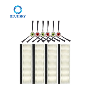 Комплект боковых щеток Hepa-фильтра, робот-пылесос, запасные части, аксессуары для Ecovacs DK35 DK33 DK45 DK36