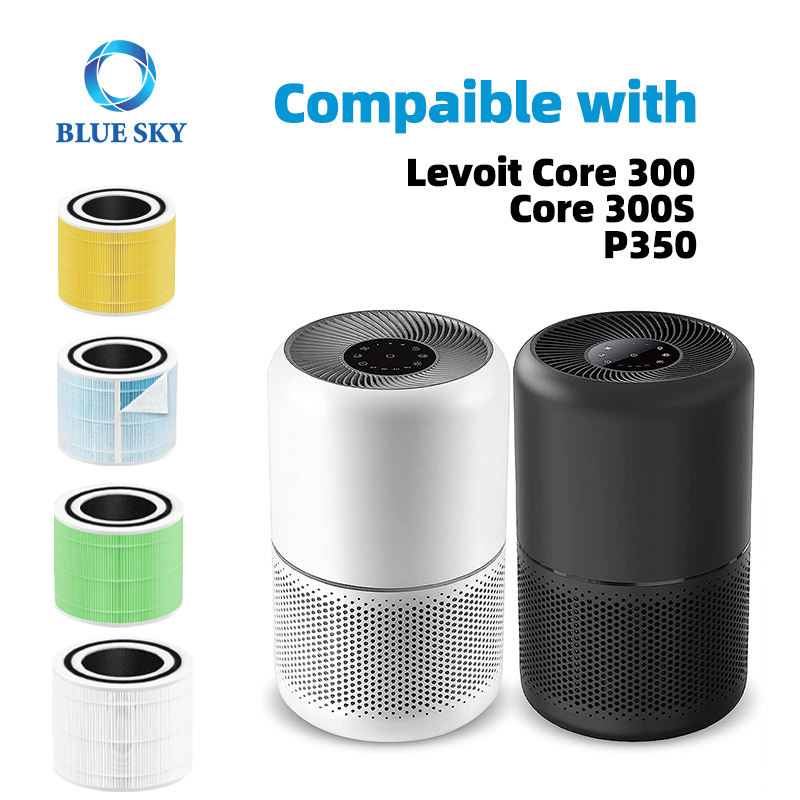 Фильтр с активированным углем Core 300 HEPA-фильтр, совместимый с очистителем воздуха Levoit Core 300 Core 300-RF от аллергии на домашних животных