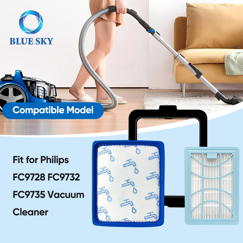 Фильтр HEPA премиум -класса для Philips CP0616 FC9728 FC9730 FC9731 FC9732 FC9733 FC9734 Вакуум