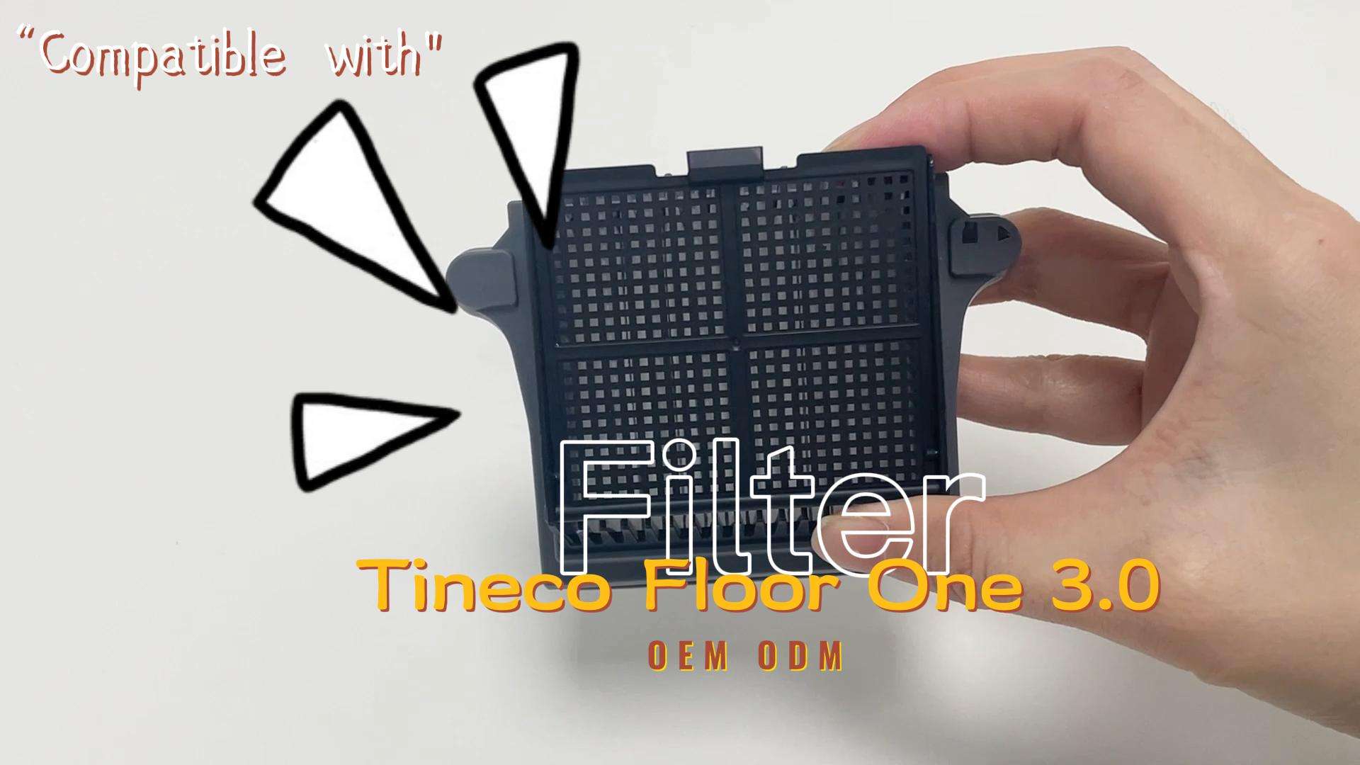 Пылесос HEPA-фильтр, совместимый с Tineco Floor One 3,0, посудомоечная машина для влажной и сухой уборки, аксессуары для пылесосов