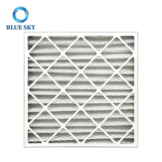 Картонная рамка фильтра Merv 23*23*3,7 плиссировала фильтр HVAC