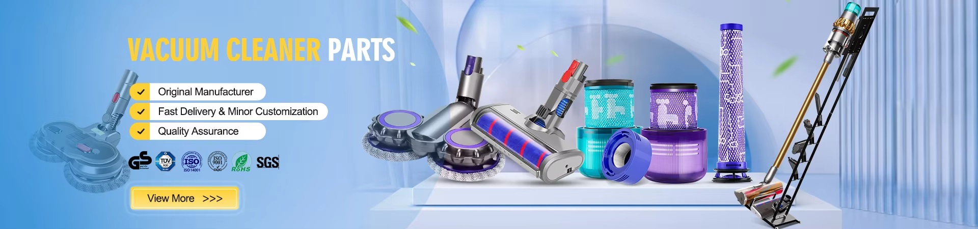 Запчасти и фильтр для пылесоса Blue Sky Filter