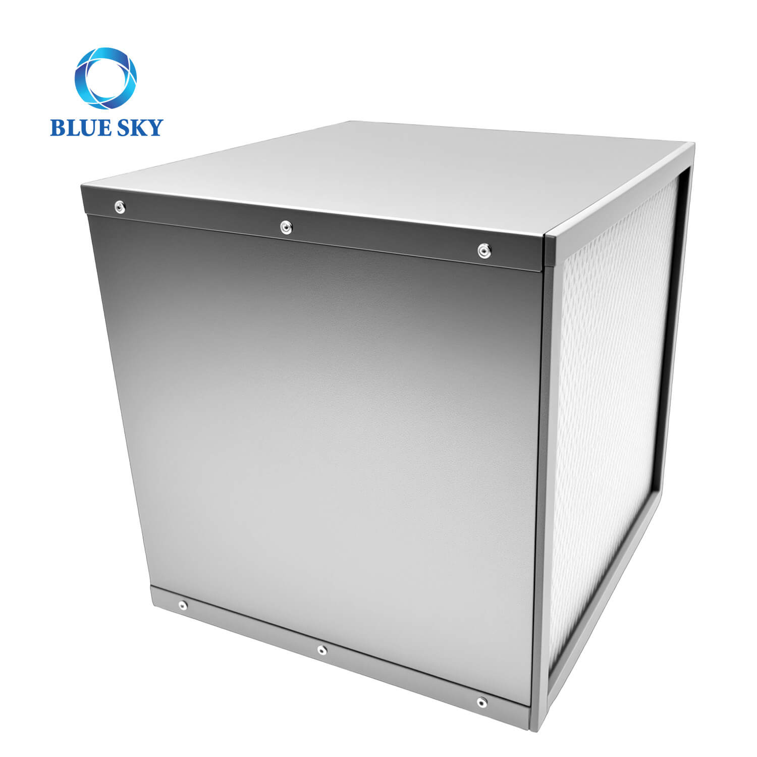 Фильтры HVAC в металлическом каркасе для лабораторной системы вентиляции, HEPA-фильтр для систем отопления, вентиляции и кондиционирования воздуха класса H14, воздушный фильтр для печей