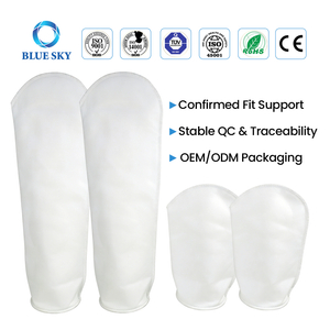 Мешки для жидкостного фильтра из ПП, ПЭ, размер 1 и размер 2 — решения для промышленной фильтрации 1–200 микрон