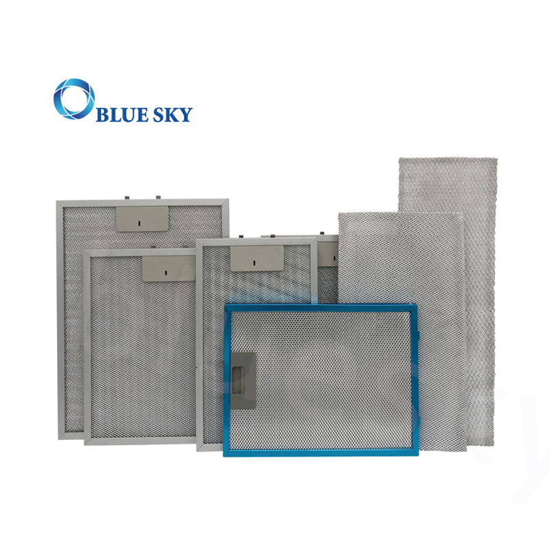 Запасные части фильтра клобука диапазона Алюминиевые жировые фильтры сетки Фильтр вытяжки плиты