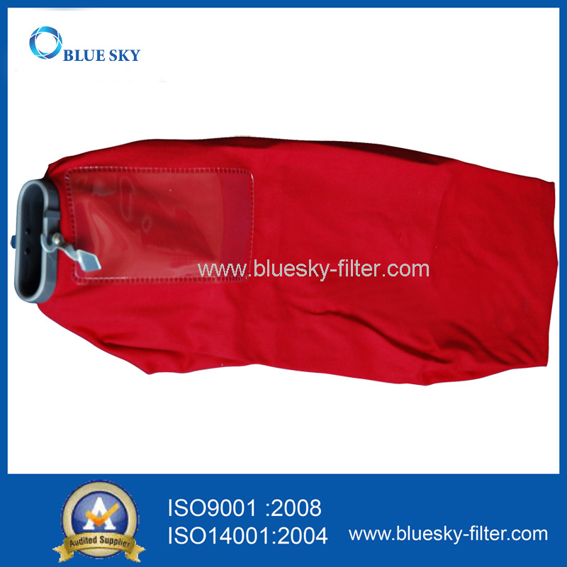 Мешок пылевого фильтра из красной ткани для пылесоса
