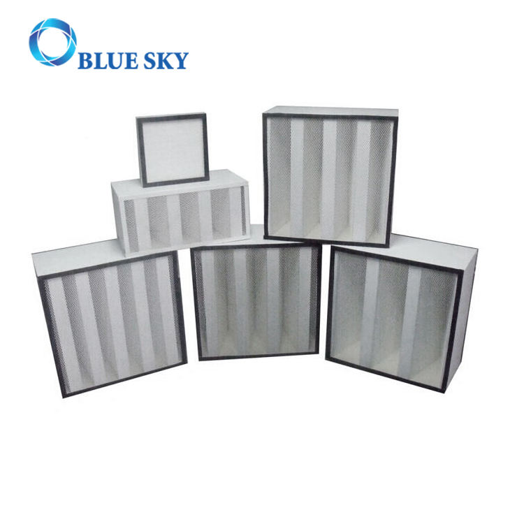 Воздушный фильтр ОВКВ рамки металла коробки Х13 Х14 ХЭПА высокой эффективности алюминиевый