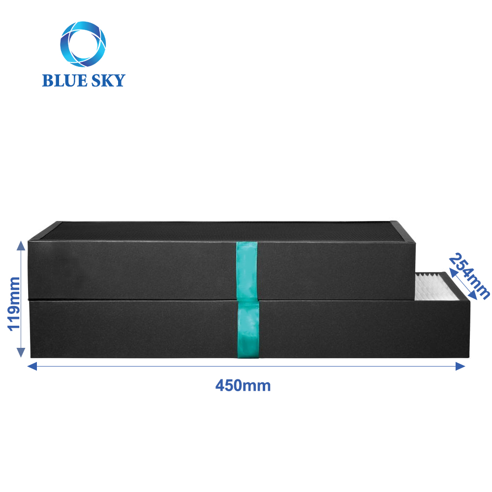 Сменные фильтры 2 в 1, совместимые с очистителем воздуха Blueair Protect 7400 SmartFilter