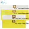 Бумажный мешок для сбора пыли, совместимый с мешком для пылесоса Shop Vac объемом 5–8 галлонов, тип H 90671 9067100