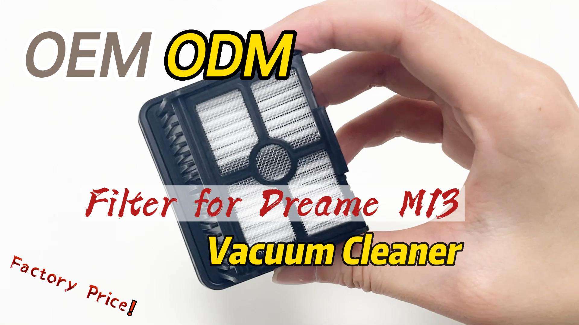Моющийся и многоразовый сменный фильтр для пылесоса Dreame M12/M12Pro H13/M13/T12/H12Pro, аксессуары для пылесосов