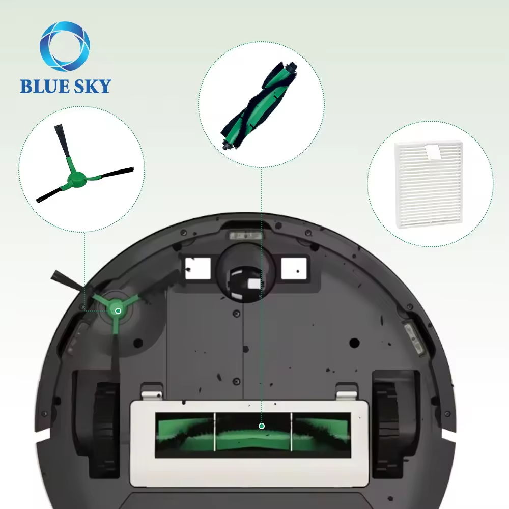 Сменный набор щеток и фильтров HEPA для робота-пылесоса Irobot Roomba Combo Essential/VAC Essential