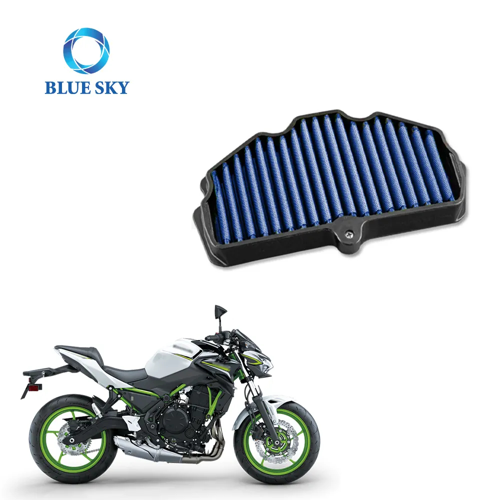 Bluesky, высококачественные детали для мотоциклов, воздушный фильтр для Kawasaki Ninja 650 Z 650 15-21 Kle650 Versys 650 Vulcan 650 S 15-19