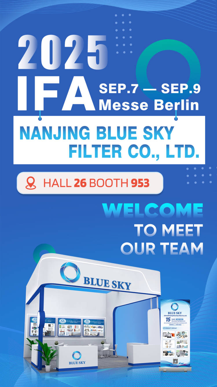 2025 Фильтр Blue Sky в IFA (сентябрь 7-сен.