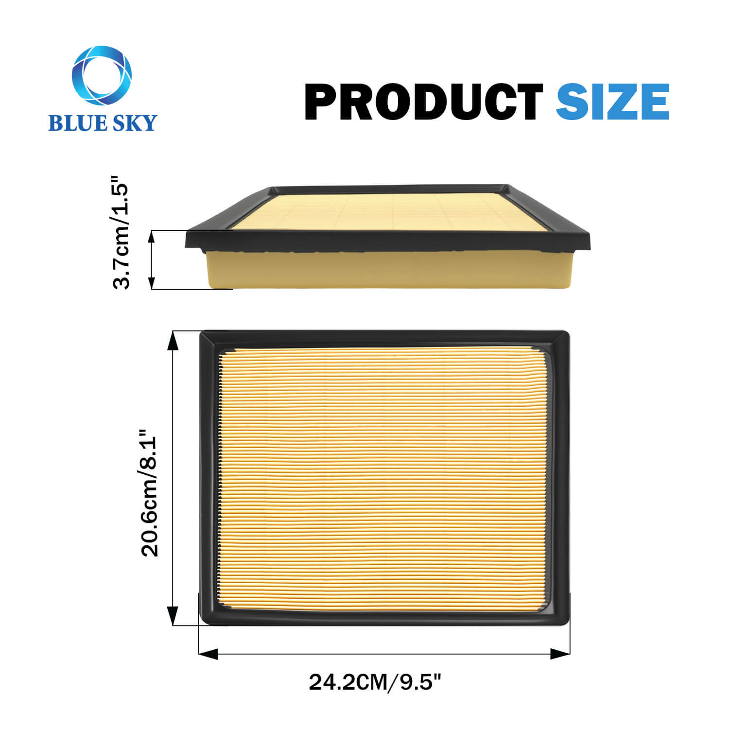 Замена воздушного фильтра двигателя 17801-F4010 для TOYOTA – поставщик высокоэффективных автомобильных воздушных фильтров