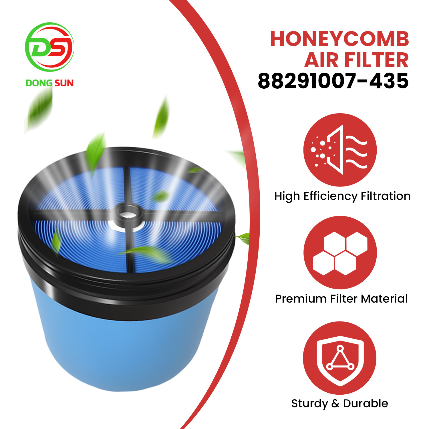 Высокоэффективный сменный воздушный фильтр для грузовых автомобилей 1780-78080 | Производитель элементов воздухоочистителя тяжелого двигателя