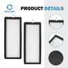 OEM HEPA Filter Cartridge для Veva 8000 Elite Pro Perifier | H13 True HEPA замена | 99,97% пылесоса пыльцы PM2,5 Удаление
