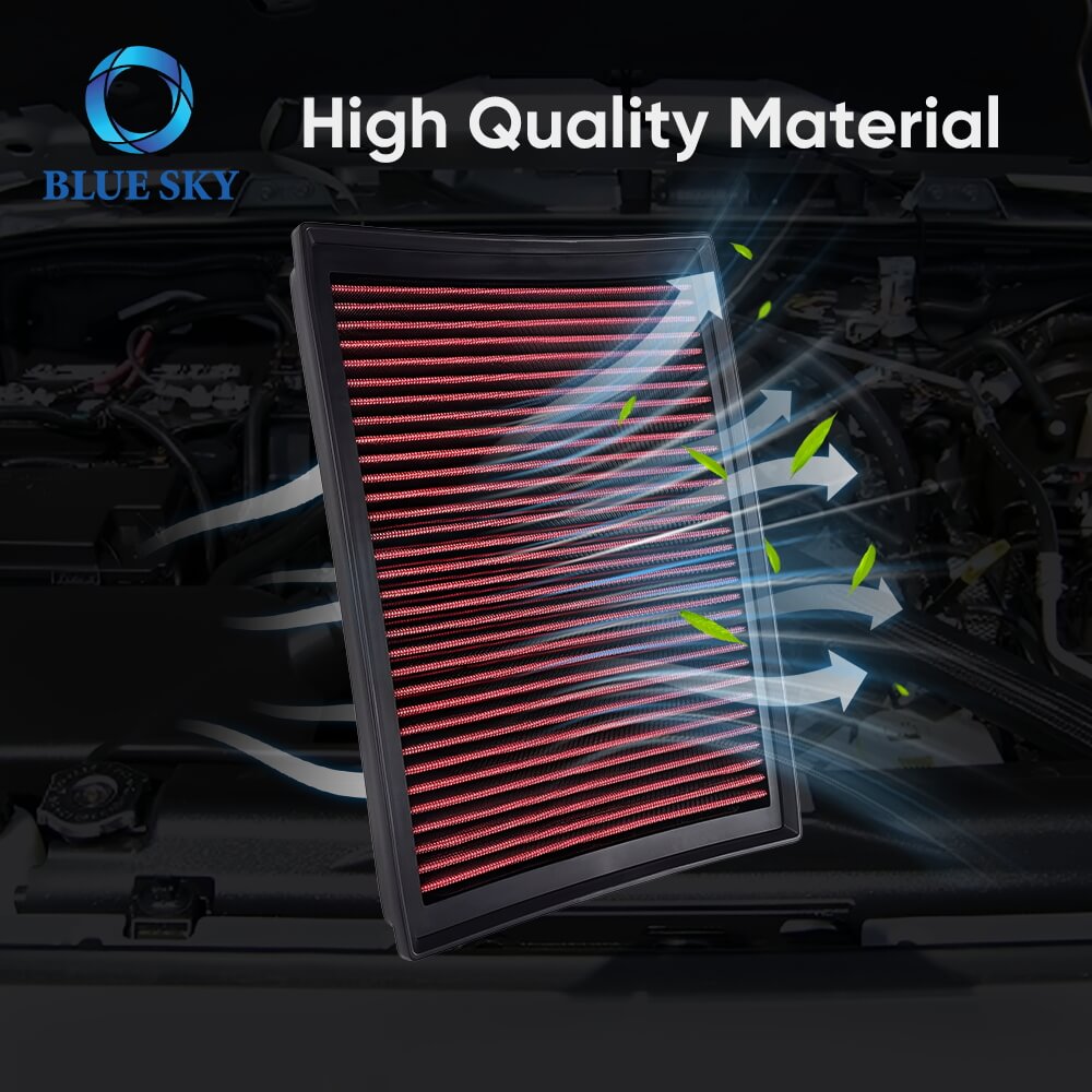 K&N 33-2438 Сменный воздушный фильтр двигателя, совместимый с Toyota/Lexus SUV V6/V8 4runner GX460 2010-2019 гг.