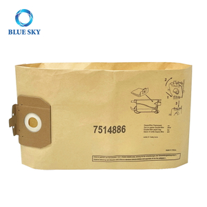 Высококачественные бумажные мешки для пыли TASKI для Aero 15 Vento 8 Hoover Bag 7514886 Запасные части для пылесоса Аксессуары