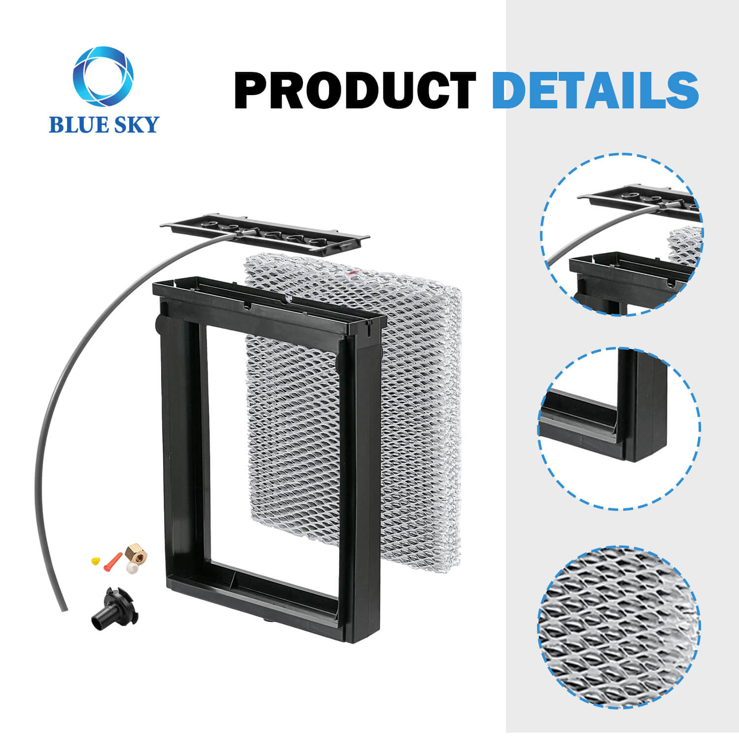 4839 Комплект для обслуживания увлажнителя Сменный комплект водяной панели для увлажнителя всего дома Details.jpg