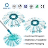 Сменная насадка для круглой швабры из микрофибры для швабры Leifheit Clean Twist Disc M - 2-волоконная сменная насадка для швабры для чистки пола, доступная по индивидуальному заказу