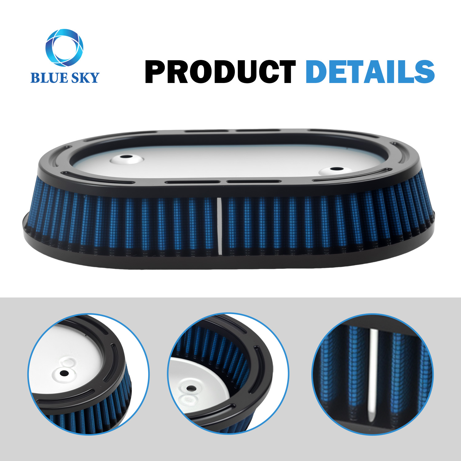 Изготовленный на заказ воздушный фильтр для Harley Softail 2018+ Milwaukee Eight 107 114, двигатель, поставщик воздушного фильтра для мотоцикла