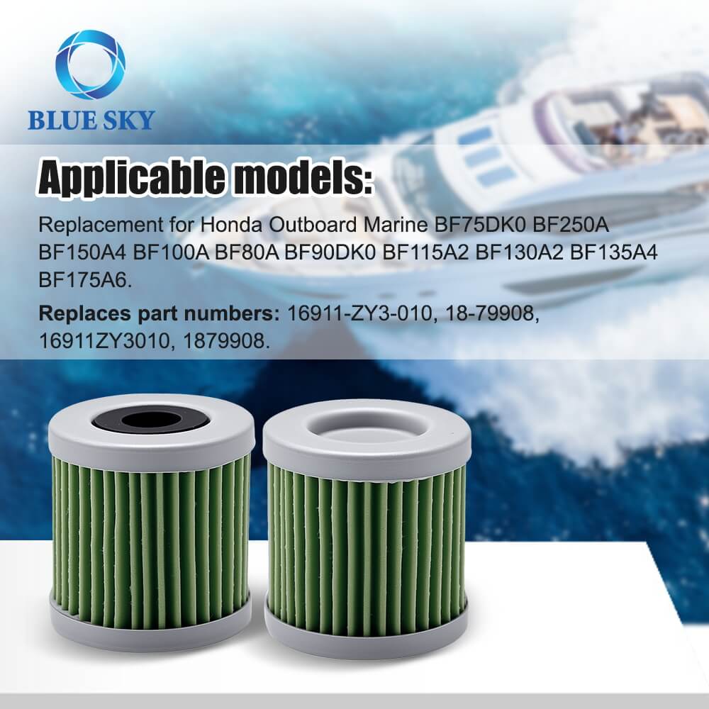 Для оптовой закупки подвесной морской топливный фильтр 16911-ZY3-010, замена для лодочных двигателей Honda серии BF75–BF250.