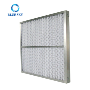 заводская цена G4 алюминиевый сплав рамы панели первичного воздушного фильтра HVAC для центрального кондиционирования воздуха
