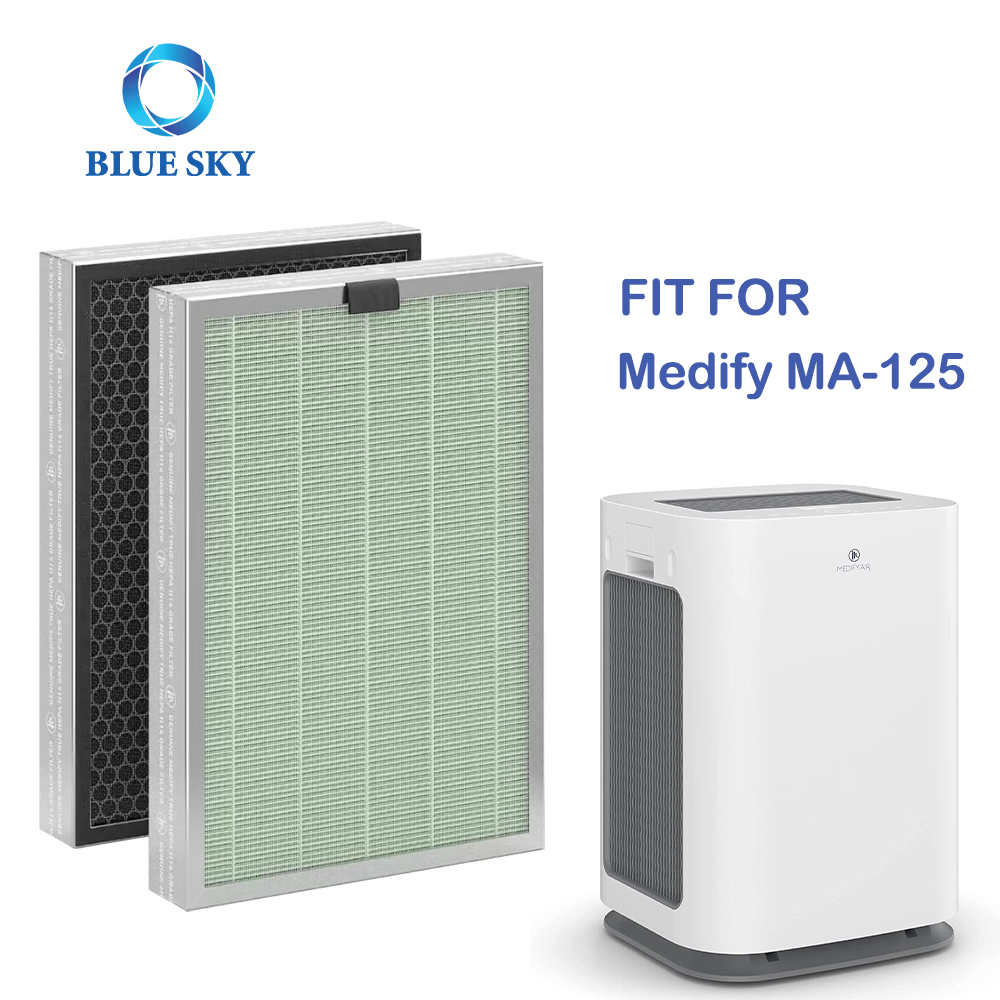 Фильтры с активированным углем H13 для очистителей воздуха Mediify MA-125