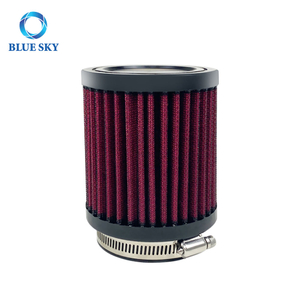 Универсальный воздухозаборный фильтр RU-0800, 60-63 мм, хлопковая марля, автоматический фильтр, подходит для KN RU-0800