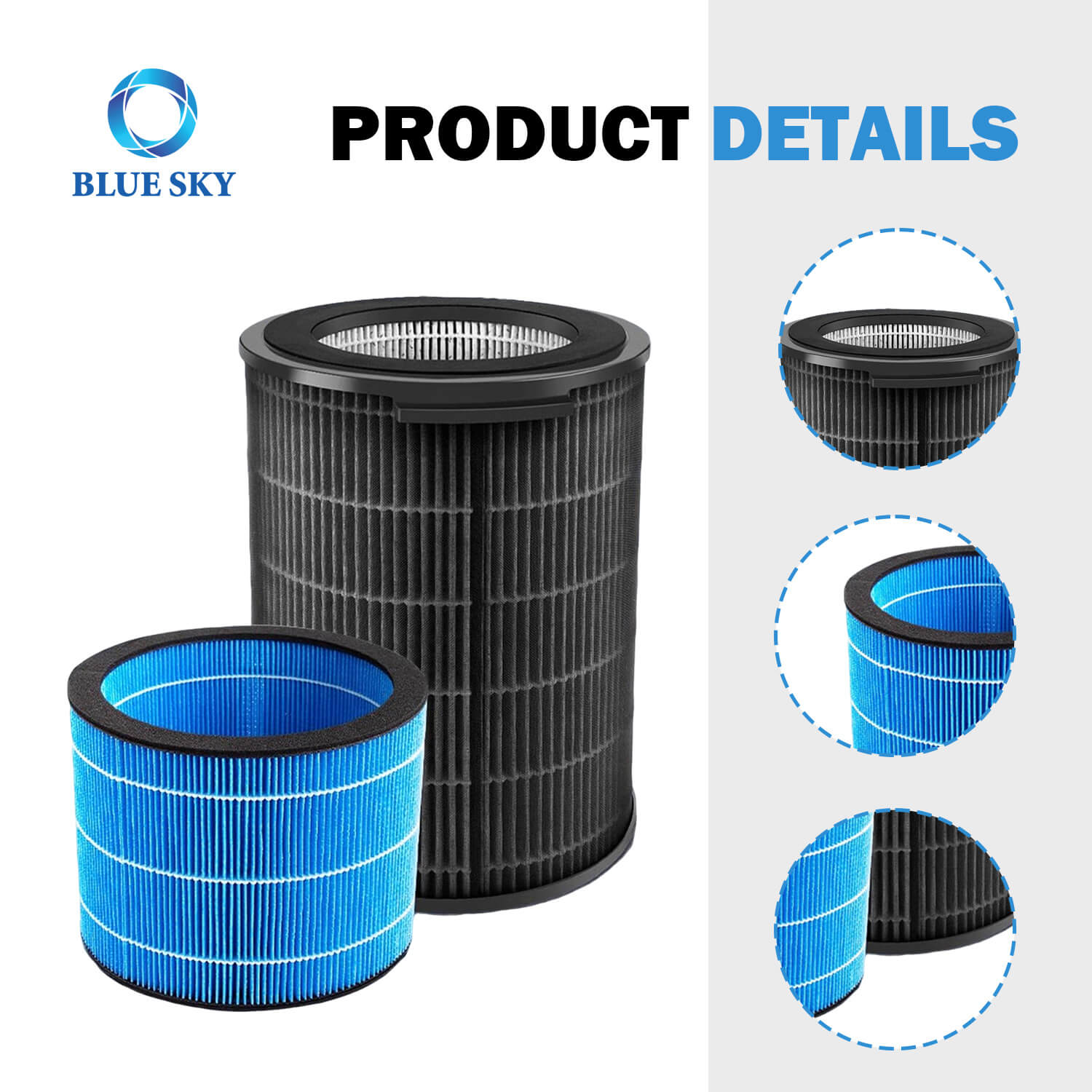 FY3437/FY3455 H13 True HEPA -фильтр замена для очистителей воздуха Philips & увлажнители