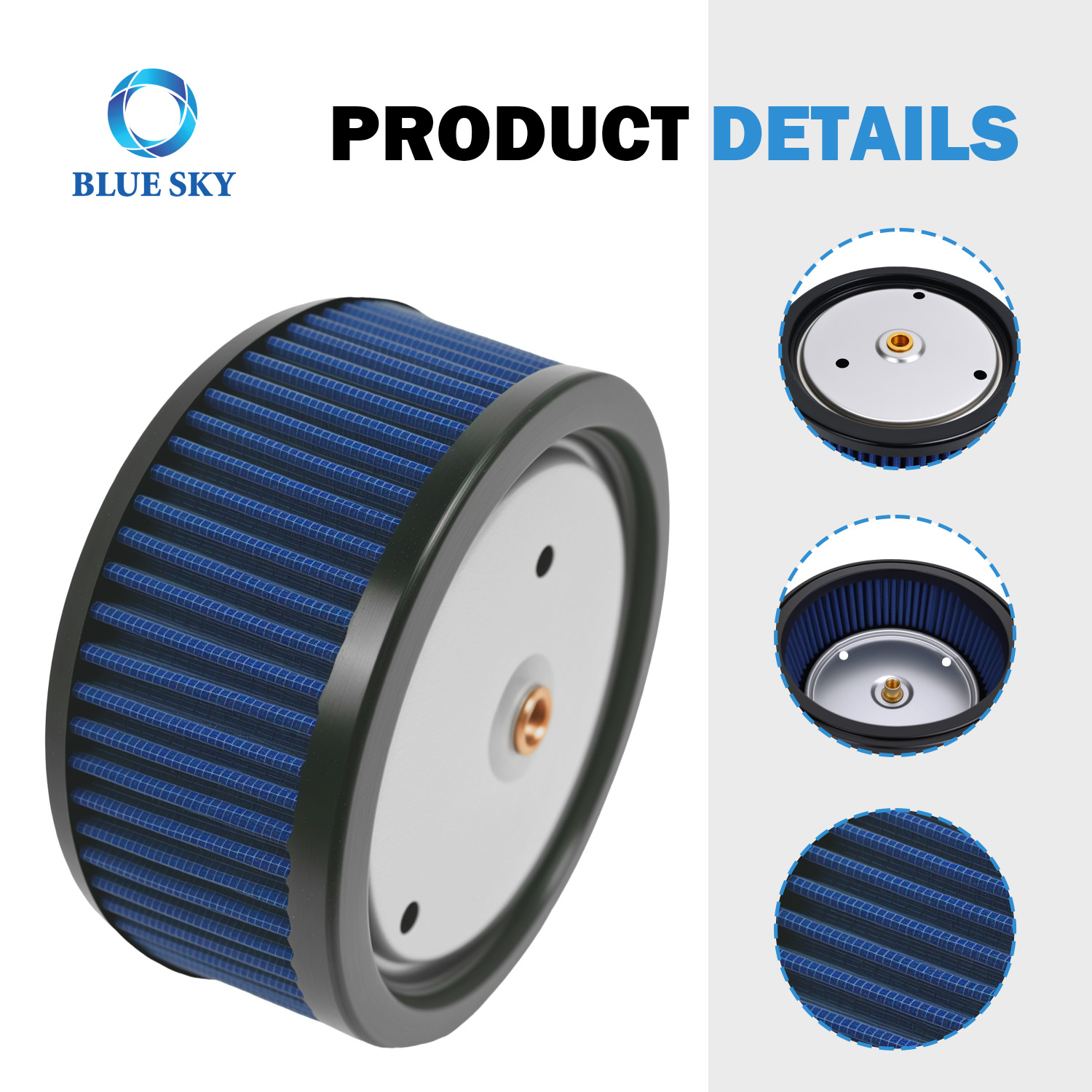 Воздушный фильтр для мотоцикла Harley Davidson Flhtcse2 || Поставщик Китая для высокого качества и быстрой доставки