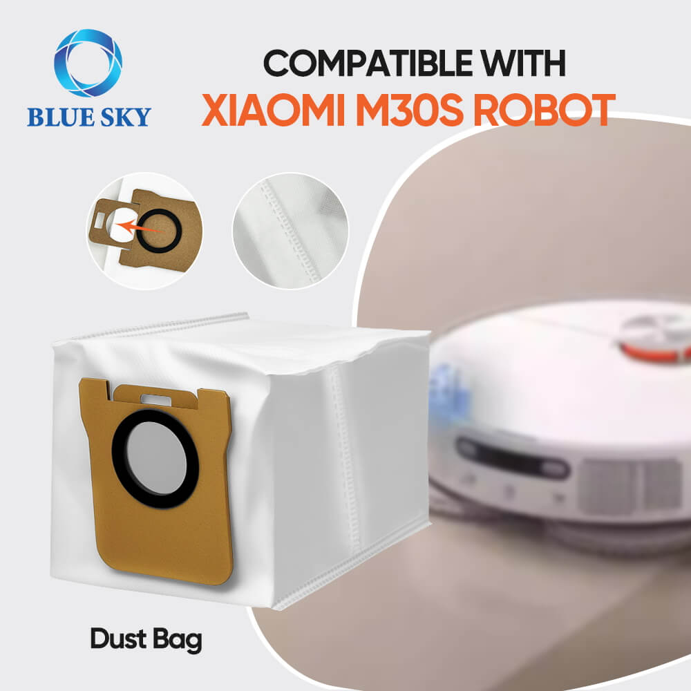 Аксессуары, подходящие для Xiaomis mijia M30S D103CN, вакуум робота, вакуумные детали HEPA, главная щетка, боковая щетка, ткань для швабры, пакет пыли