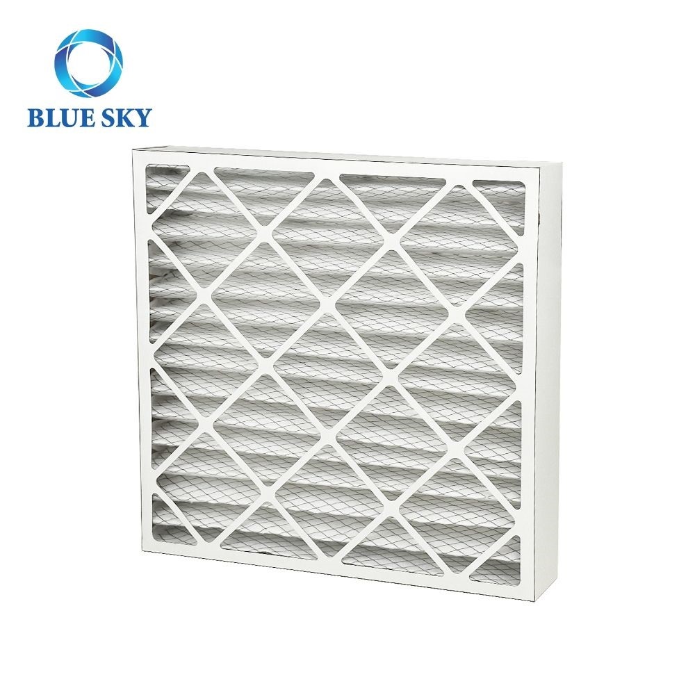 Картонная рамка фильтра Merv 23*23*3,7 плиссировала фильтр HVAC