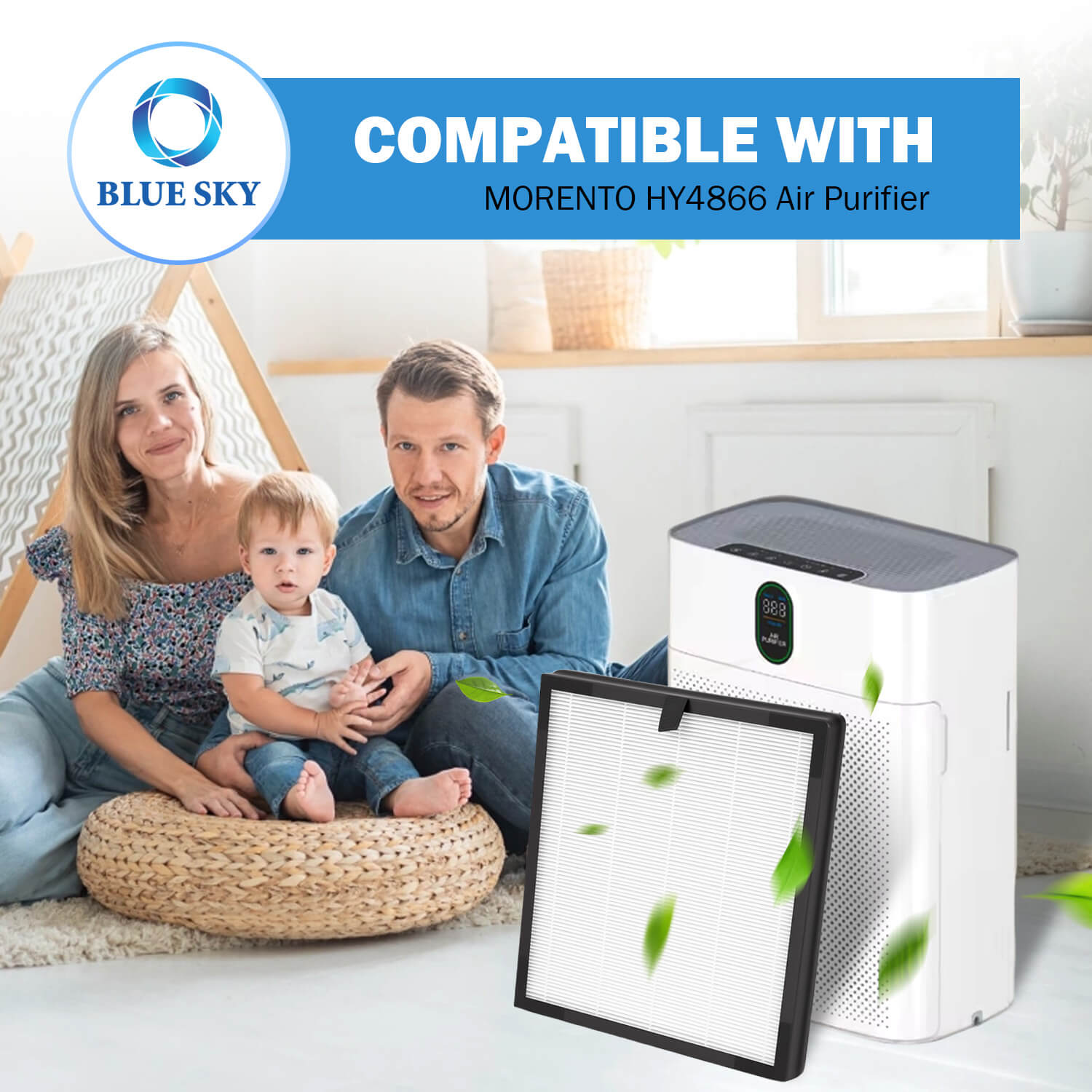 Замена фильтра HEPA HY4866 H13 для очистителя воздуха - поставка OEM-производителя