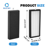 OEM HEPA Filter Cartridge для Veva 8000 Elite Pro Perifier | H13 True HEPA замена | 99,97% пылесоса пыльцы PM2,5 Удаление