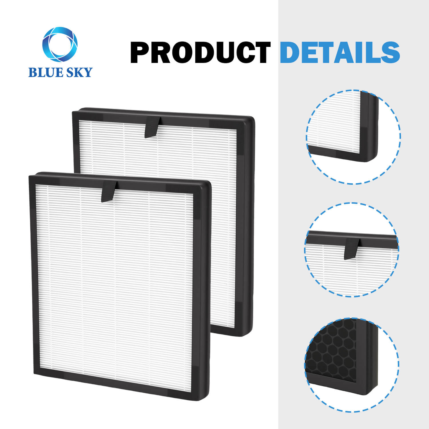 Замена фильтра HEPA HY4866 H13 для очистителя воздуха - поставка OEM-производителя