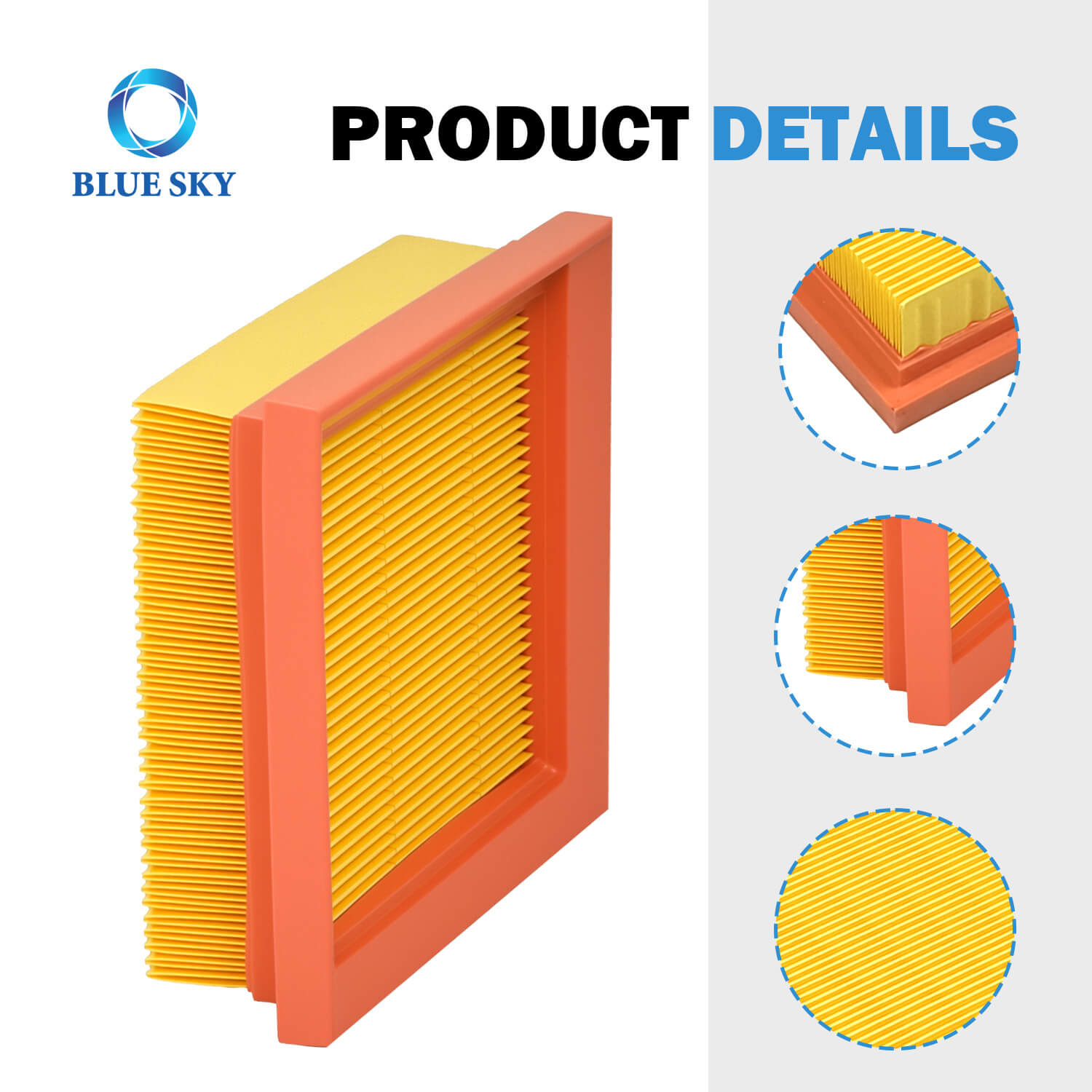 Замена воздушного фильтра мотоцикла для Honda NXR125 / XR125 / XR125L (2003–2010)-OEM 17211-KRE-9000