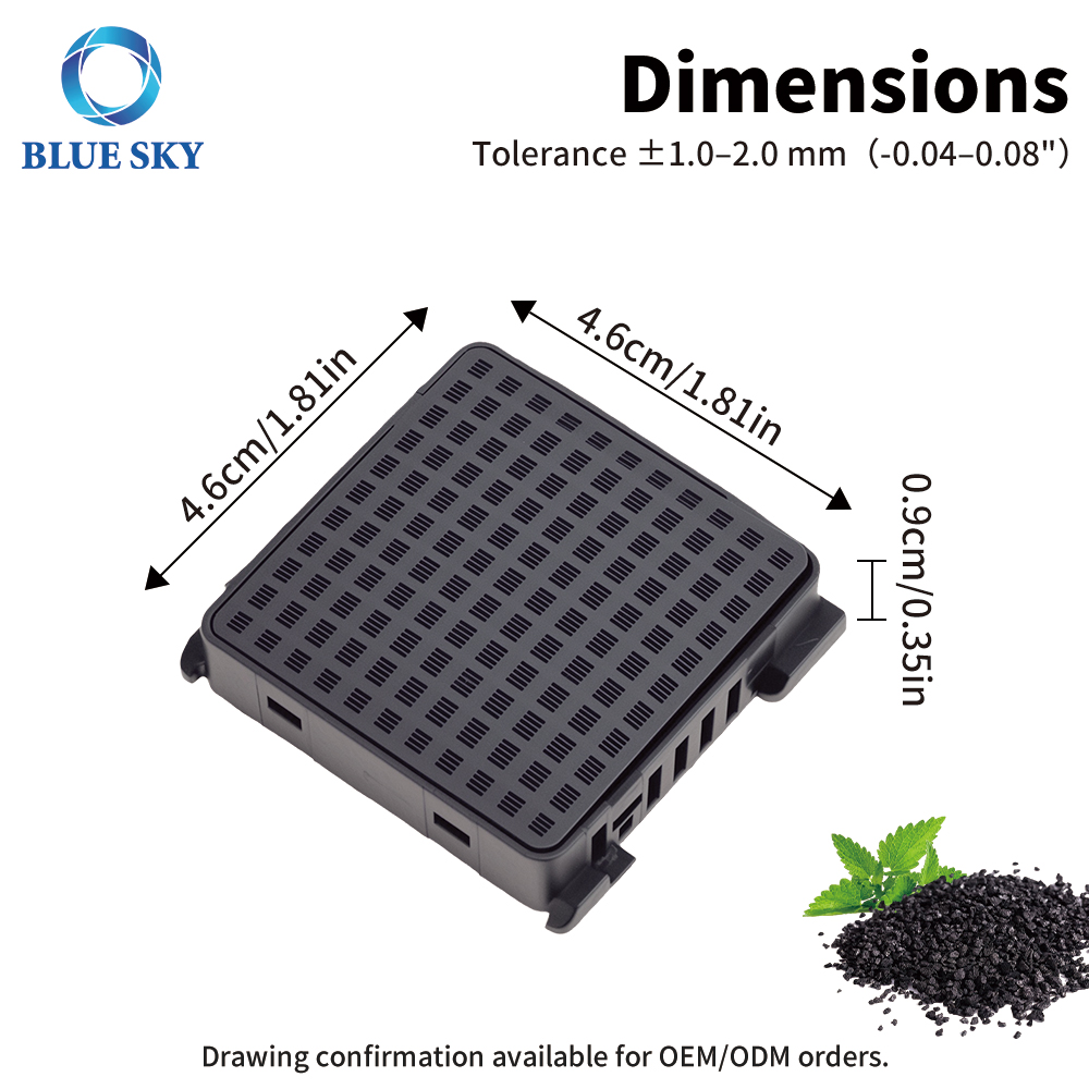 Замена воздушного фильтра для холодильника с активированным углем, подходит для Liebherrs 7440021-00, картридж для фильтра для холодильника с удалением запаха
