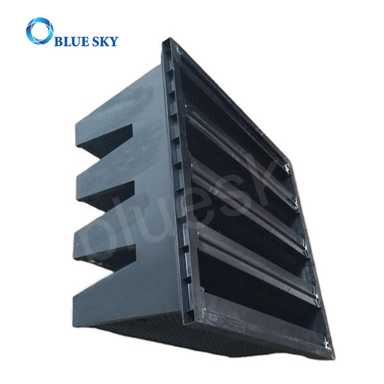 Сотовые воздушные фильтры с активированным углем 4 V-Bank для кондиционера HVAC System