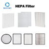Фильтр Blue Sky Filter OEM ODM Индивидуальный фильтр с активированным углем Панельный воздушный HEPA-фильтр для деталей очистителя воздуха