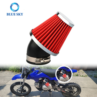48 мм воздушный фильтр гоночного мотоцикла воздухозаборный фильтр для Honda Suzuki Yamaha ATV Dirt Bike 125-250CC 