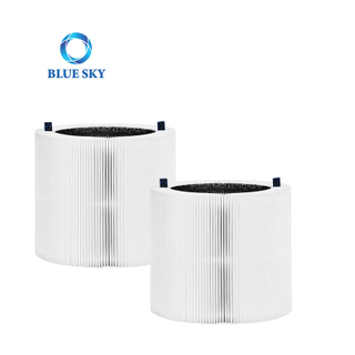 Высокоэффективные фильтры HEPA с активированным углем 2-в-1, совместимые с очистителем воздуха Blueair Blue Pure 311i Max F3MAX