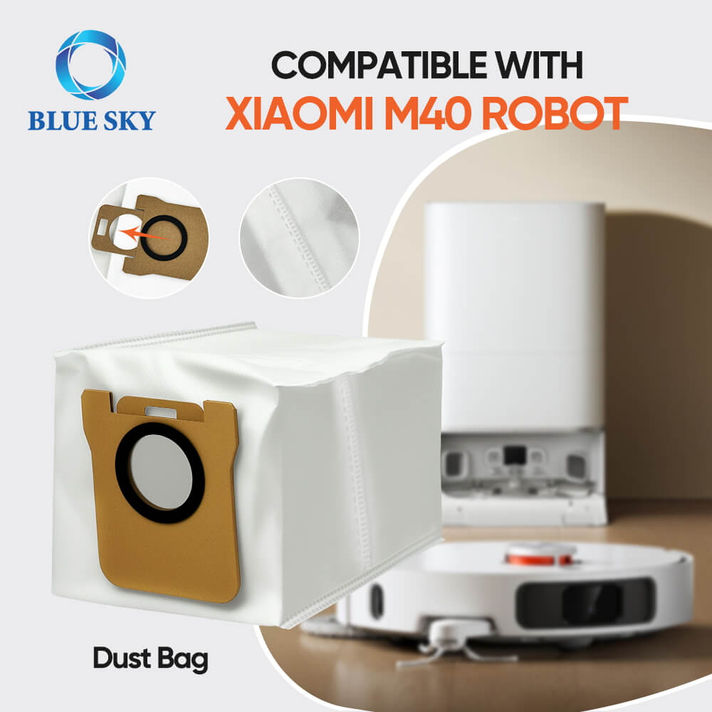 Замена вакуумных чистящих деталей для xiaomi M40 робот вакуум D110cn, мешок для пыли фильтра и ткань для швабры и ткань для швабры