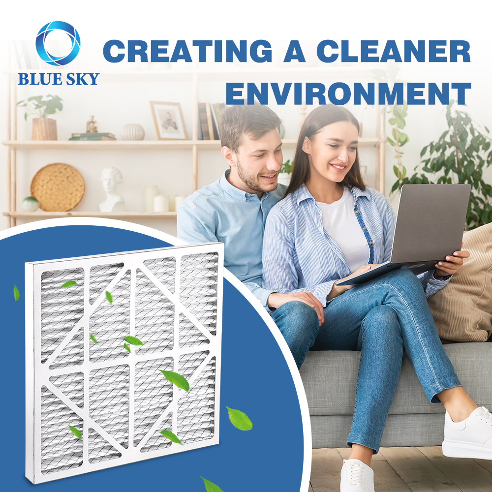 23,2x21,2x1,7 дюйма Merv 8 10 13 Воздушный фильтр для печей переменного тока с гофрированной панелью, Производитель воздушных фильтров HVAC - Высокоэффективные воздушные фильтры HEPA с рейтингом MERV для коммерческих и промышленных систем