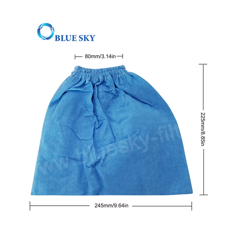 Сменные мешки пылевого фильтра из синей ткани VRC5 для пылесоса Vac 4-16 галлонов