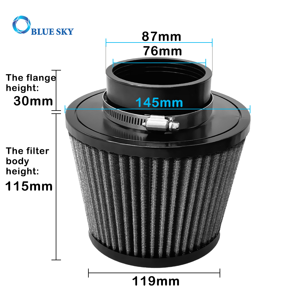 Универсальная моющаяся автоматическая замена воздушного фильтра для автомобильных впускных автомобильных фильтров Автомобильные воздушные фильтры